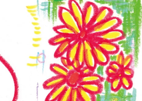 原画作品「花と２人」