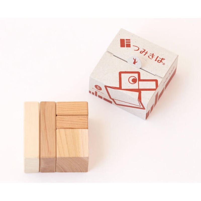 積み木5ピース紙箱入り（単品） | つみきばストア