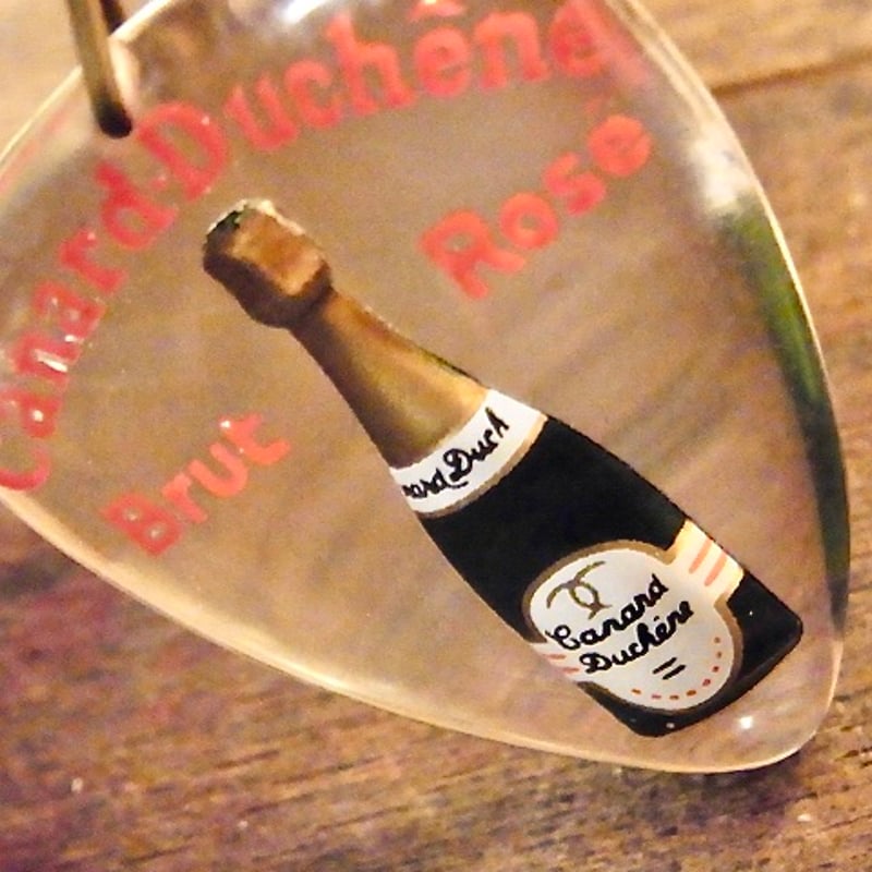 フレンチ キーホルダー ブルボン Canard Duchene シャンパン ボトル