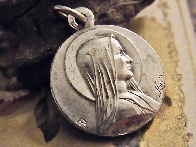 【フランス　アンティーク】ピィ　オリジナル　メダイ　作家　メダイ　フランス フランスアンティーク】ピィオリジナルメダイコイン作家メダイフランス