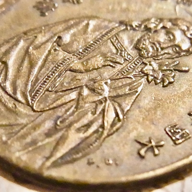 フランス アンティーク 中国語 聖母マリア 聖ヨセフ メダイ | café au
