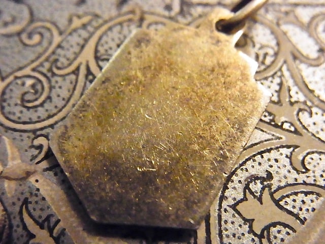 フランス ヴィンテージ エマイユ 聖母マリア 手描き メダイ 多彩色