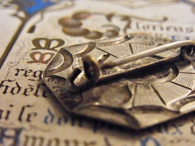 フランス アンティーク ジャンヌダルク ブローチ フランス革命 生誕500