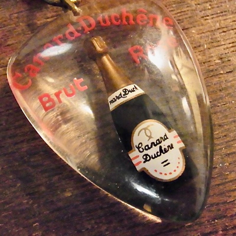フレンチ キーホルダー ブルボン Canard Duchene シャンパン ボトル