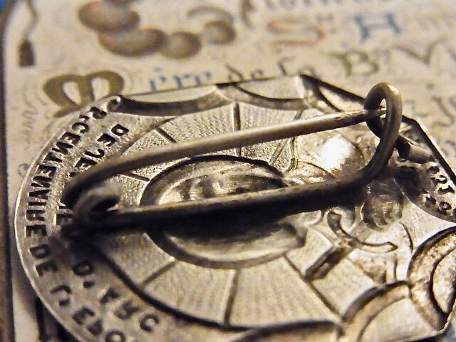 フランス アンティーク ジャンヌダルク ブローチ フランス革命 生誕500