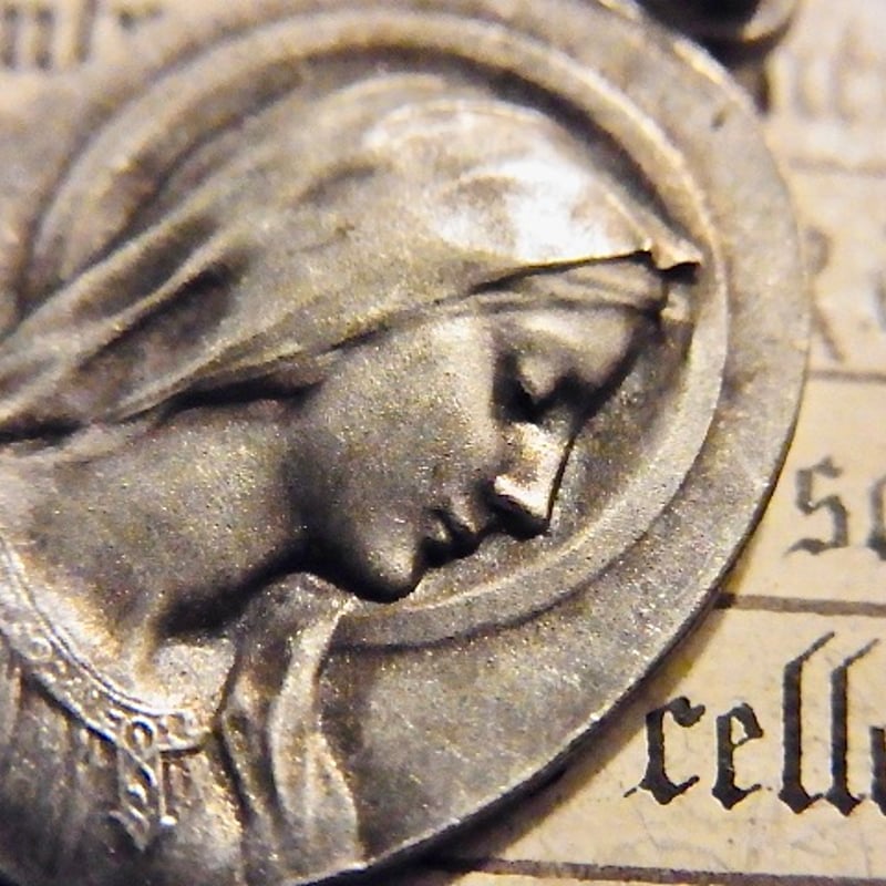 フランス アンティーク フルヴィエール大聖堂 リヨン 聖母マリア