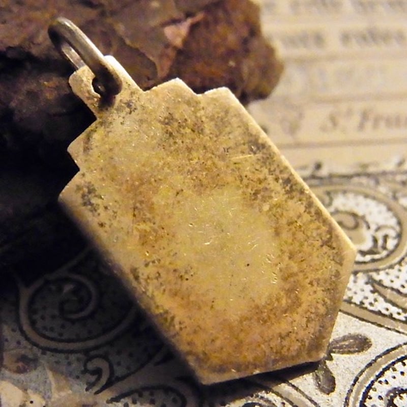 1900ss〜 フランス製 ヴィンテージ ブローチ ルビー エマイユ マリア 1900ss〜 フランス製 ヴィンテージ ブローチ ルビー エマイユ マリア