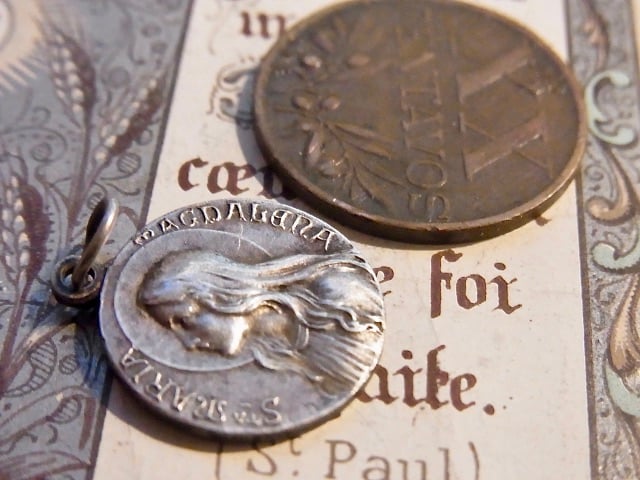 マグラダのマリア マグダラのマリア】【サントボームの洞窟】【4人の天使に天に