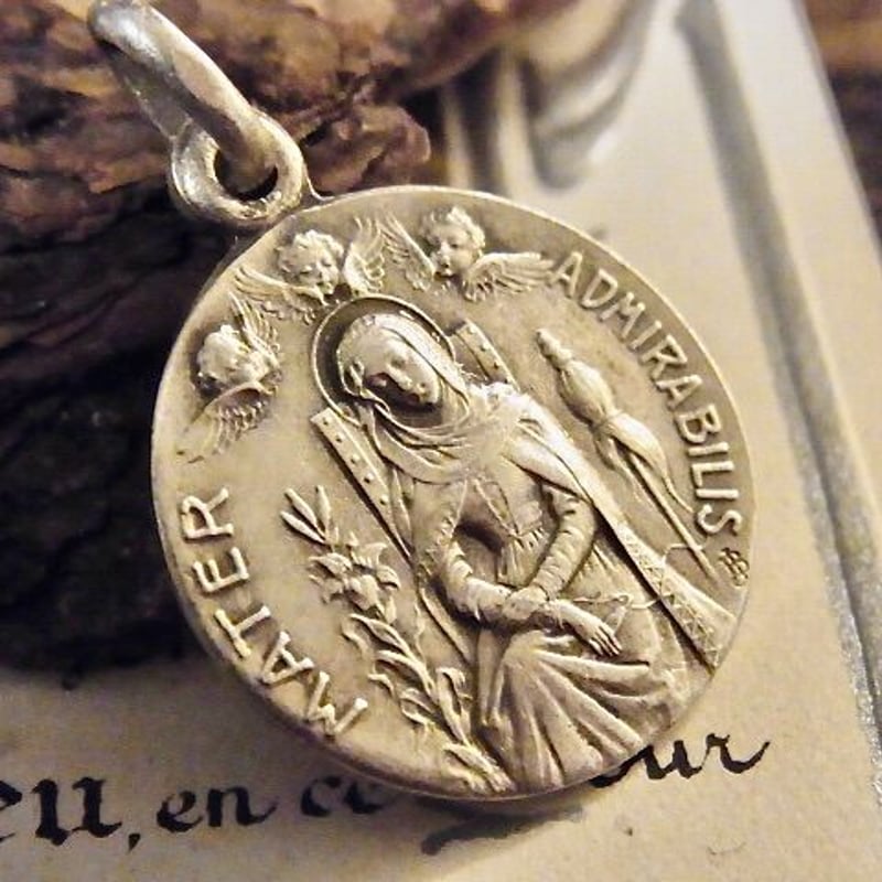 フランス アンティーク マーテル・アドミラビリス メダイ JB