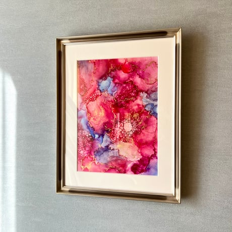 純真の花　　　絵画原画 原画】純真の花