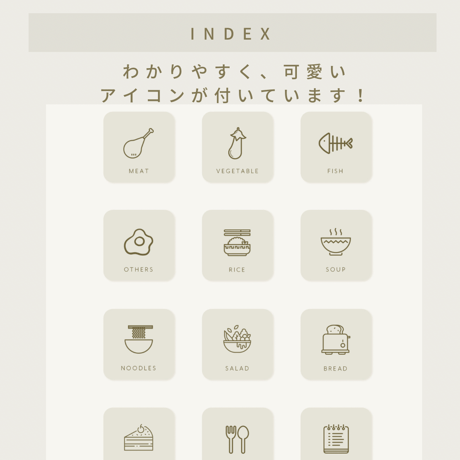 デジタルレシピノート