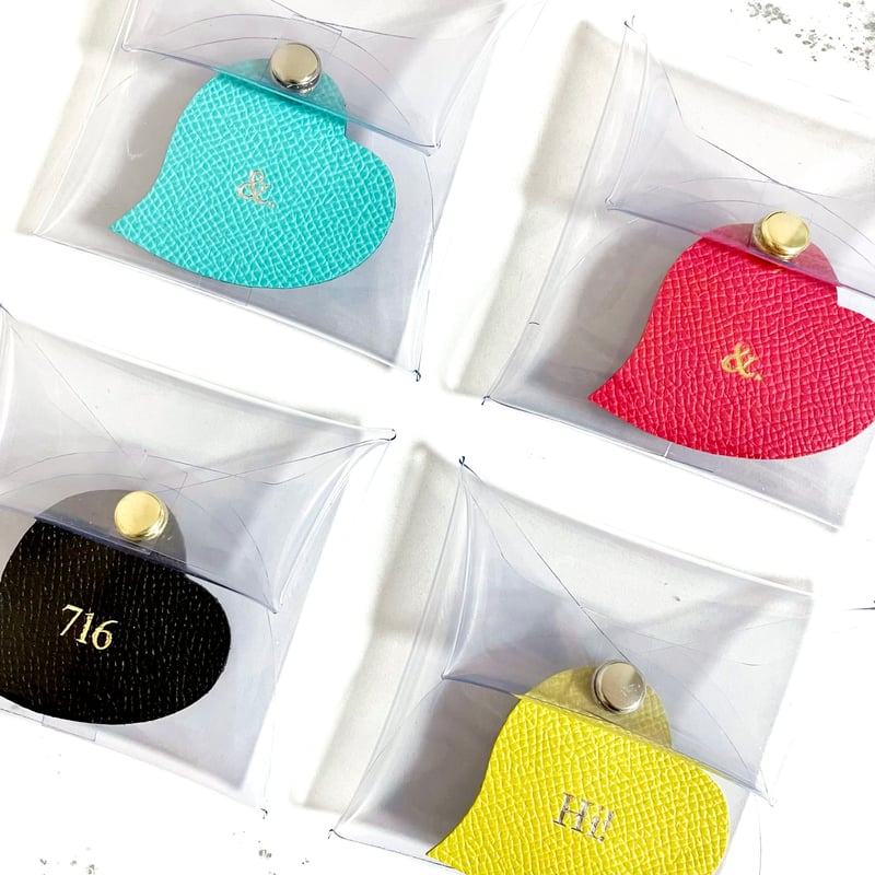 【美品】バーバリー　ハート型　コインケース　グリーン　エナメル　PVC 馬蹄型コインケース COIN CASE ( ルガト・パレットグリーン