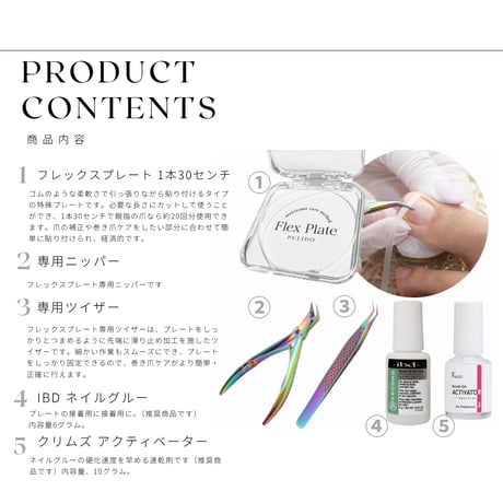 8月下旬出荷予定【5点セット】フレックスプレート　導入キット
