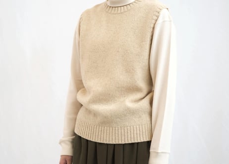 【峯村サフォーク】サフォークニットベスト