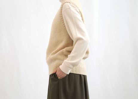 【峯村サフォーク】サフォークニットベスト