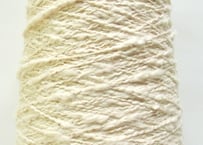 ガラ紡糸　■500g巻　【キナリ】