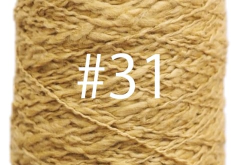 ガラ紡糸 ■100gコーン巻【エコ染　新色シリーズ】