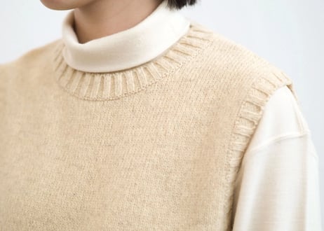 【峯村サフォーク】サフォークニットベスト