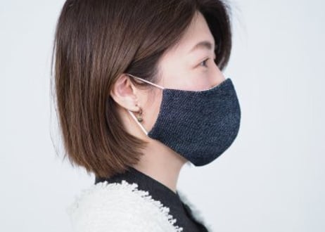 ガラボウのマスク＜デニム＞【M】