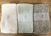 【木玉ガラ紡】ガラ紡のバスタオル