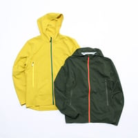 Packable rain jacket