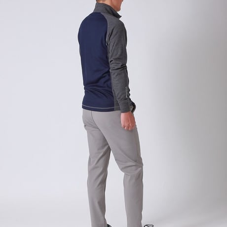 Wool half-zip pullover