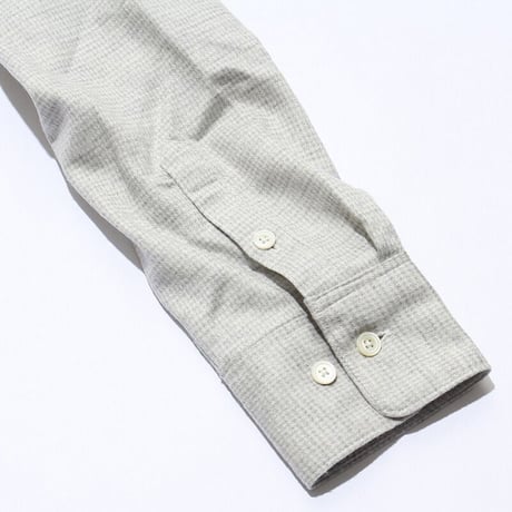 Wool-mix shirt(houndstooth pattern)