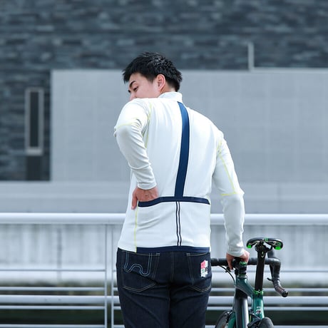 Windbreak cycling jersey
