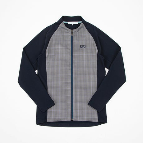 Glen check cycling jersey