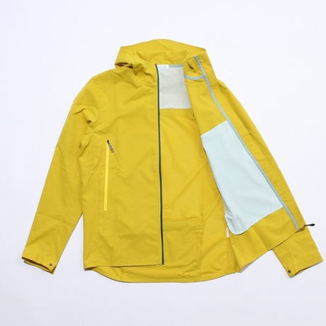 Packable rain jacket