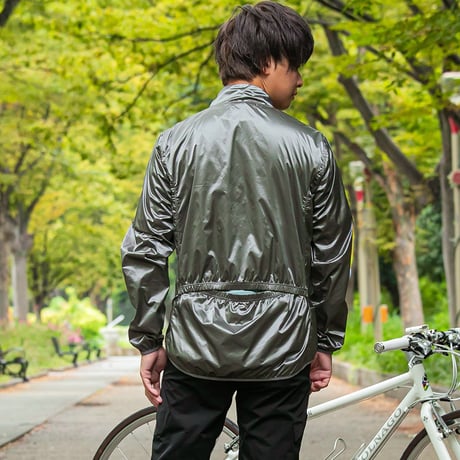 Packable Shining windbreaker