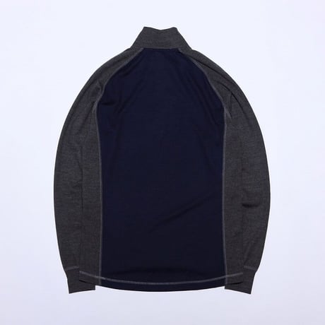 Wool half-zip pullover