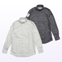 Wool-mix shirt(houndstooth pattern)