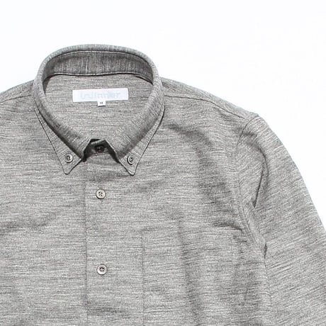 Wool-mix shirt(Plain)