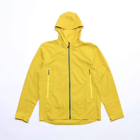Packable rain jacket