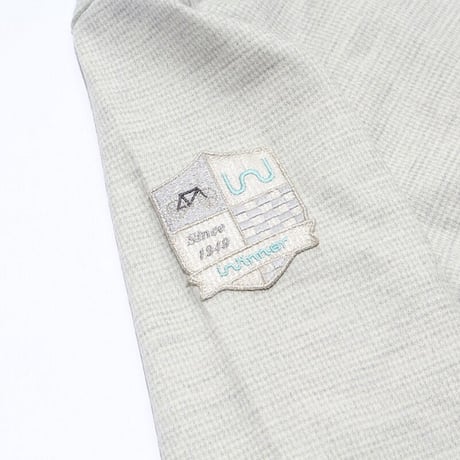 Wool-mix shirt(houndstooth pattern)