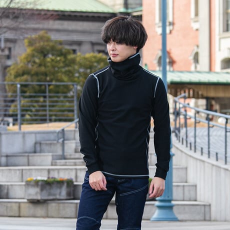 Heat effect turtle neck