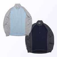 Wool half-zip pullover