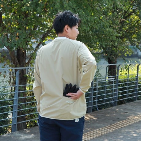 Amemino (Packable rain shell pullover)