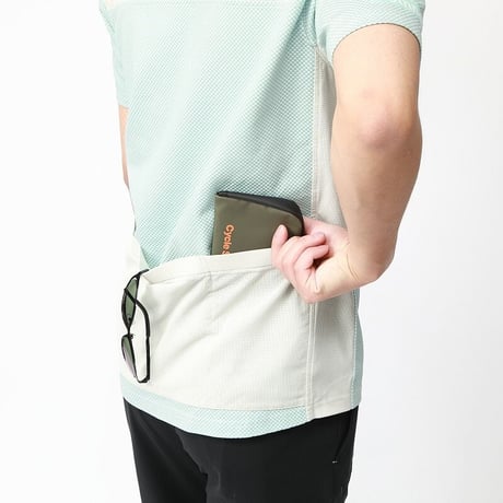 Carbon polo shirt