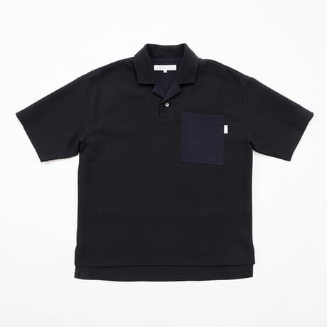 風涼スキッパー襟シャツ