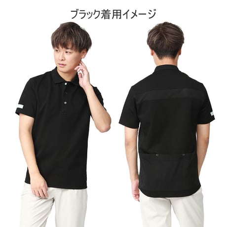 Carbon polo shirt