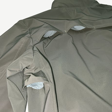 Hood-packable blouson