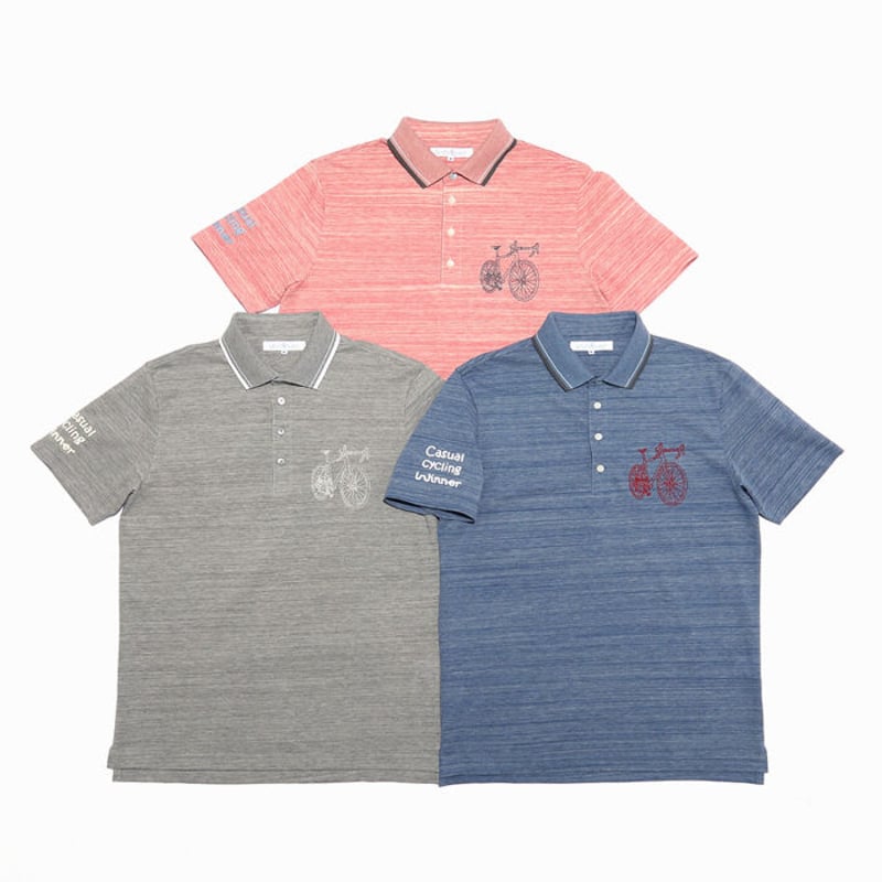 Refreshing polo shirt | Casual cycle wear Winner