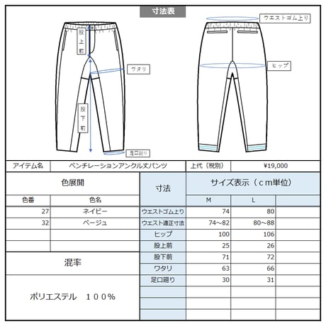 Ventilation pants