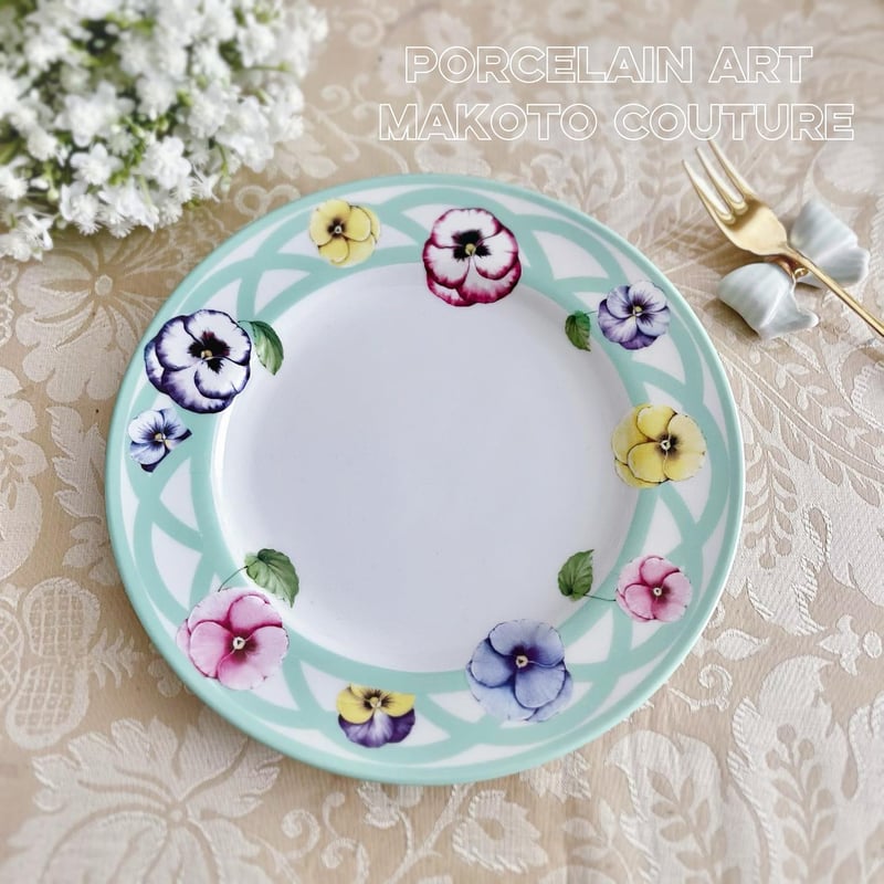 【新品/未使用】ポーセラーツ/馬柄プレート６点セット 新品/未使用】ポーセラーツ/馬柄プレート6点セット