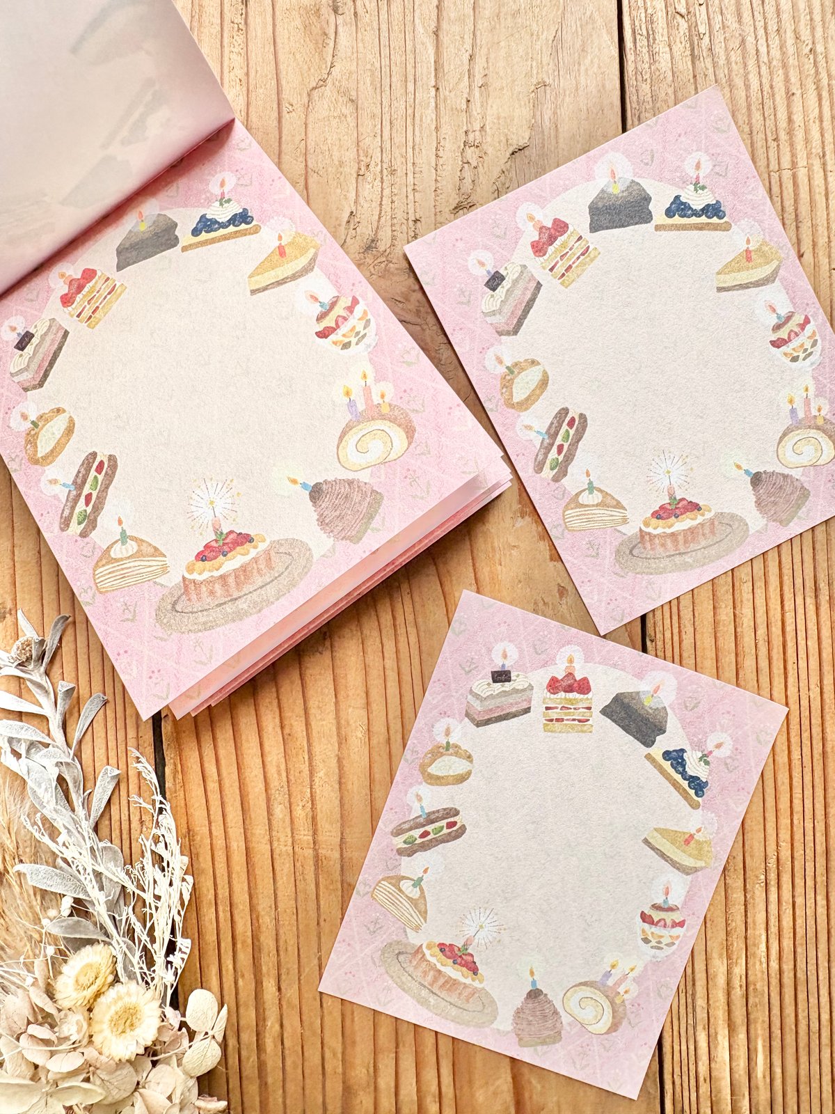 merinomi 小さなケーキ屋さんセット　ピンク　meribun ☆会員様限定☆《小さなケーキ屋さんセット -祝-》merinomi