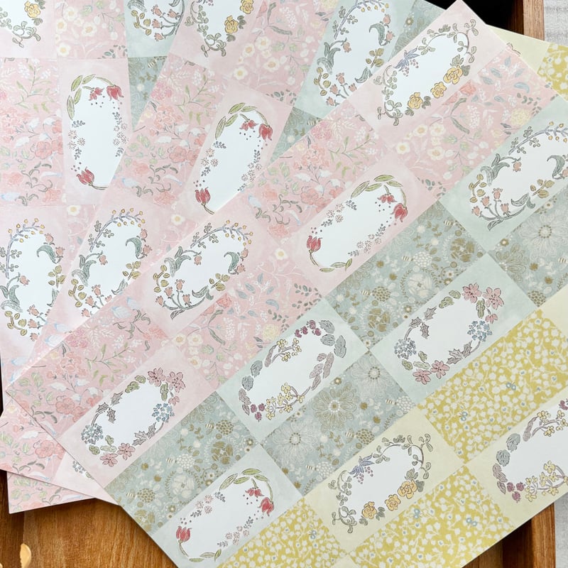 ミ*読様 【お花マステセット】装飾マステ 新品 11巻 まとめ売り お花】ちぎり箋＋マステセット | merinomi | meriBUN STORE