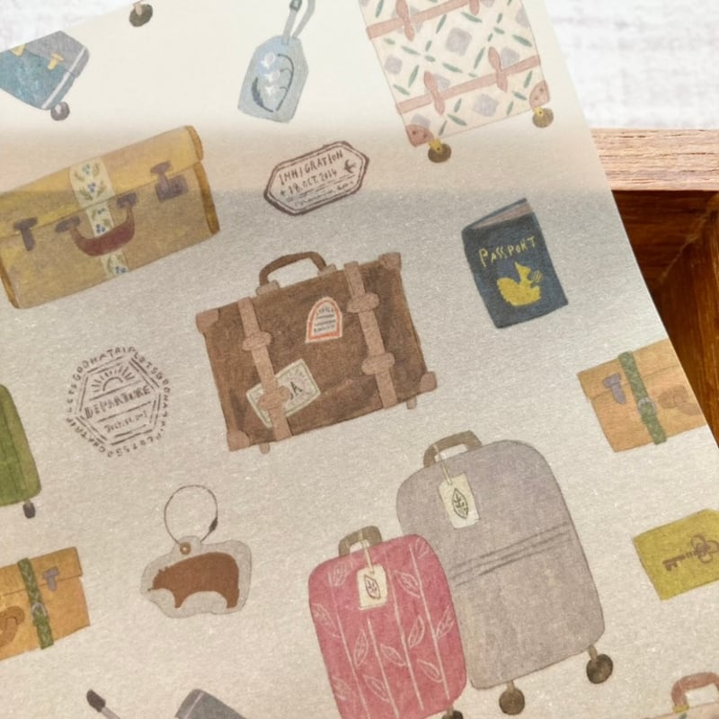 透ける模様紙 | traveler | merinomi | meriBUN STORE