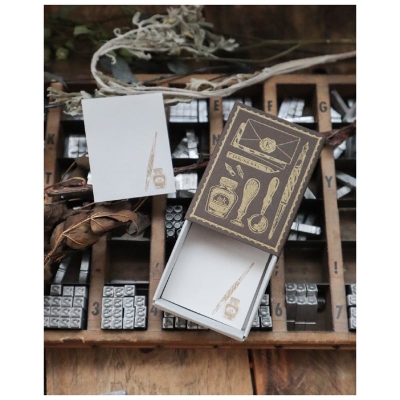 活版マッチ箱メモ | 文具 | 啓文社 | meriBUN STORE